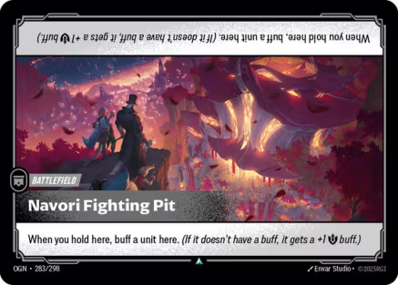 Navori Fighting Pit Origins