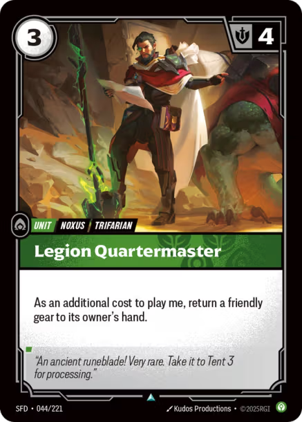 Legion Quartermaster Spiritforged