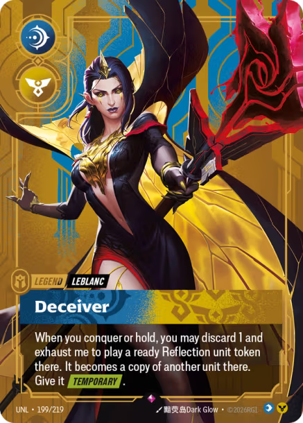 Leblanc Deceiver Unleashed