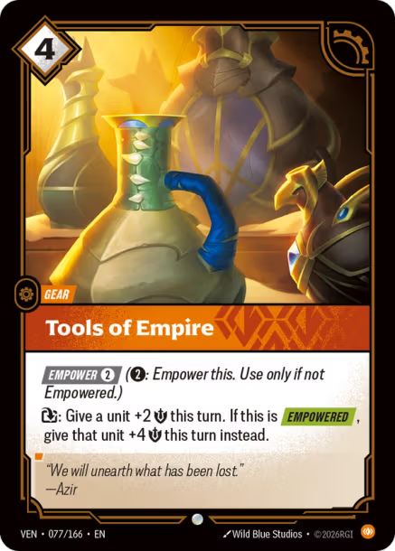 Tools of Empire Vendetta