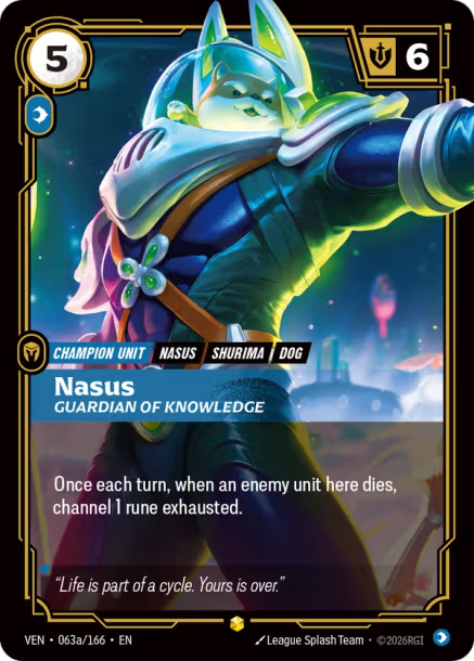 Nasus, Guardian of Knowledge Alternate Art Vendetta
