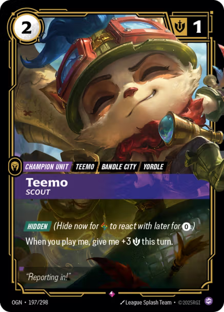 Teemo, Scout Origins