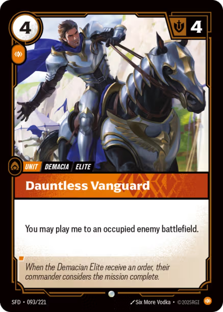 Dauntless Vanguard Spiritforged