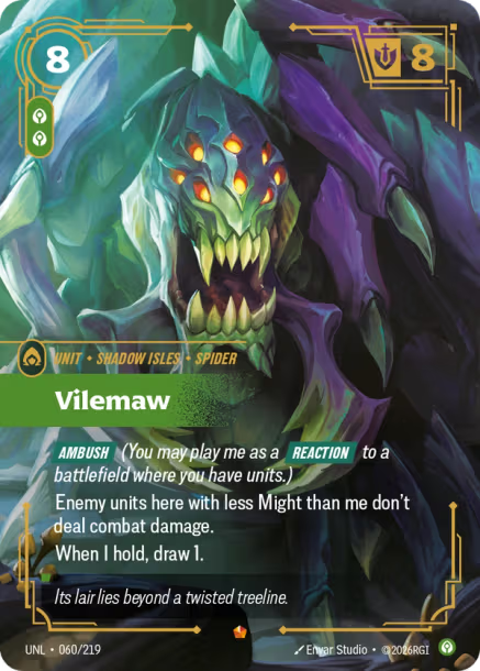 Vilemaw Unleashed