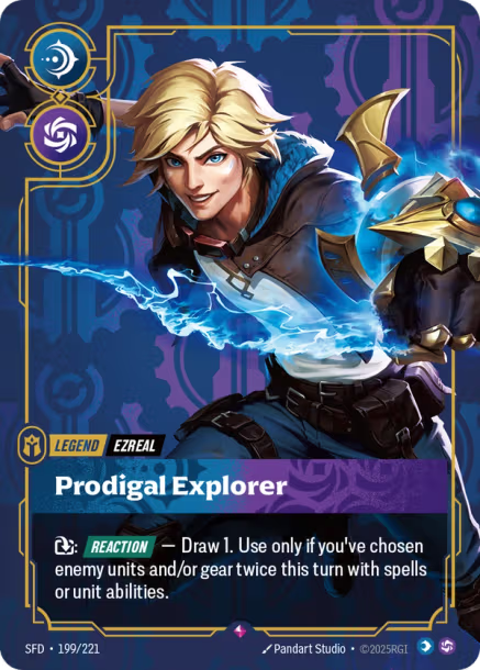 Ezreal Prodigal Explorer Spiritforged