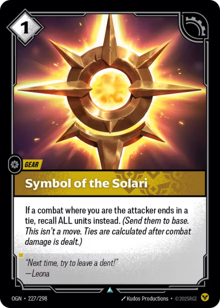Symbol of the Solari Origins