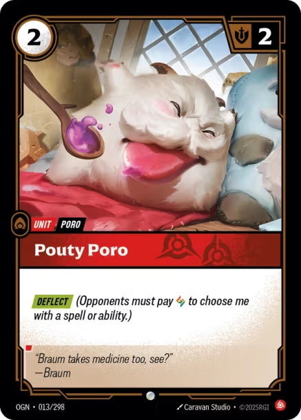 Pouty Poro Origins