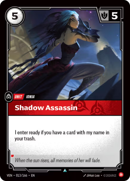 Shadow Assassin Vendetta