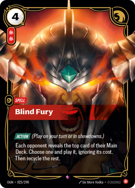 Blind Fury Origins