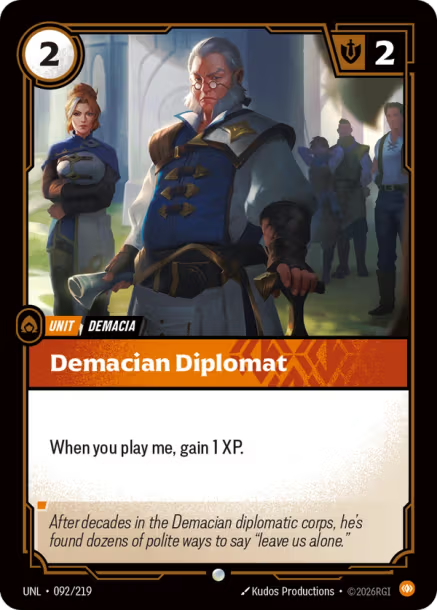 Demacian Diplomat Unleashed