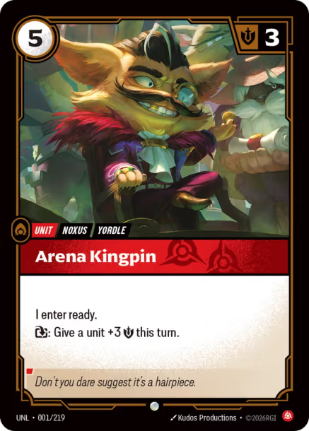 Arena Kingpin Unleashed