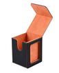 Deck Box 125 Plus cards Commander Style Black & Orange