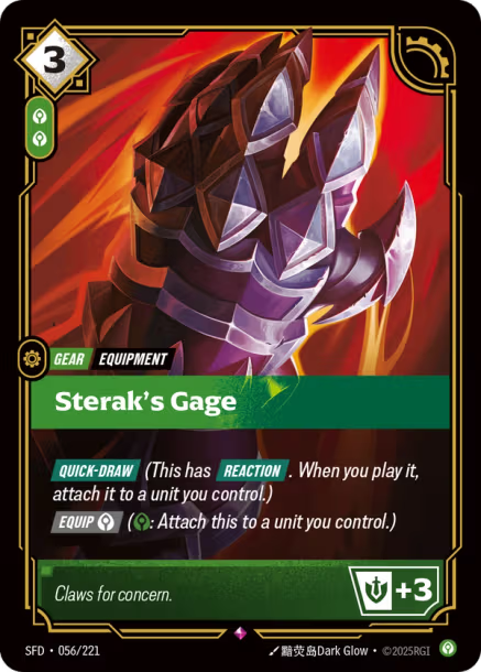 Sterak's Gage Spiritforged