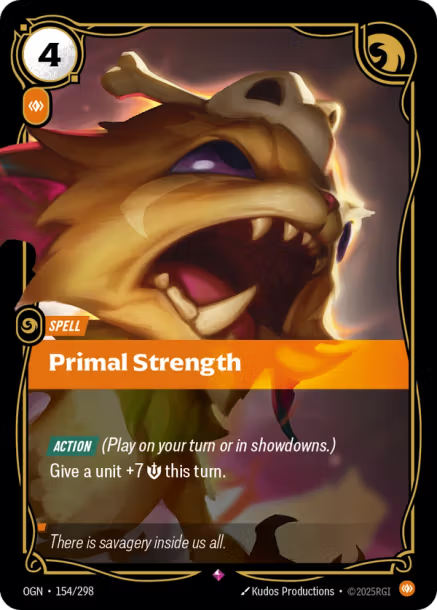 Primal Strength Origins