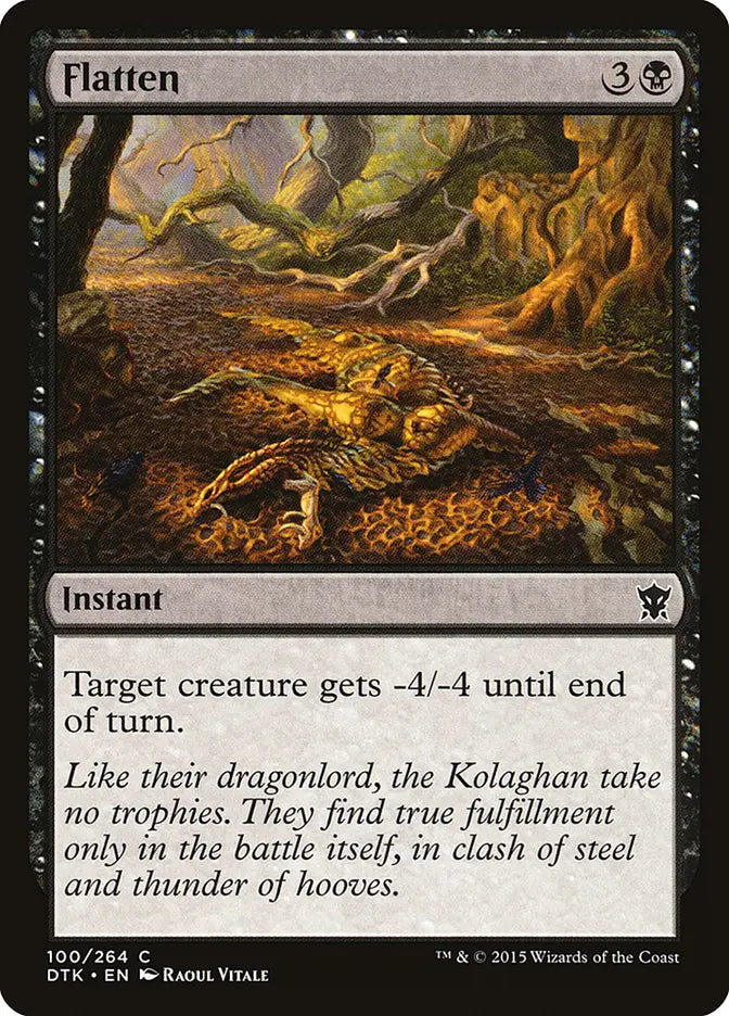 Flatten Dragons of Tarkir