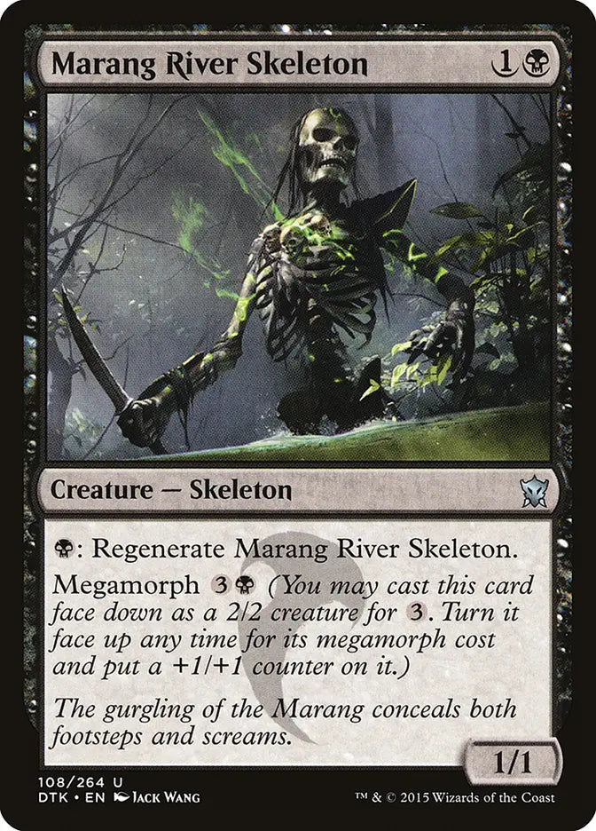 Marang River Skeleton Dragons of Tarkir