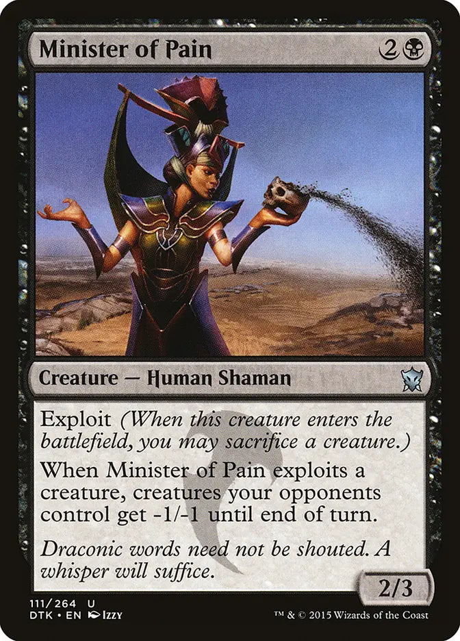 Minister of Pain Dragons of Tarkir