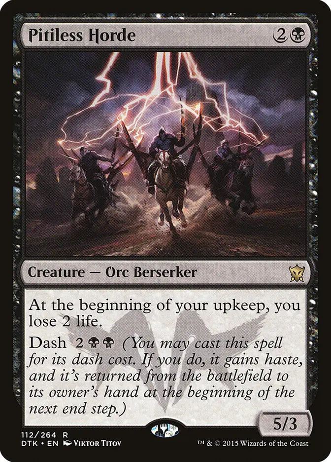 Pitiless Horde Dragons of Tarkir