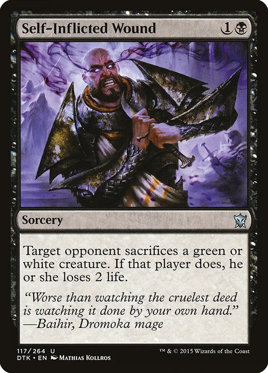 Self-Inflicted Wound Dragons of Tarkir