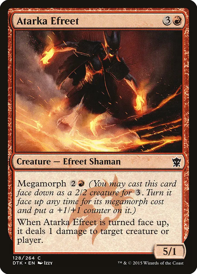 Atarka Efreet Dragons of Tarkir