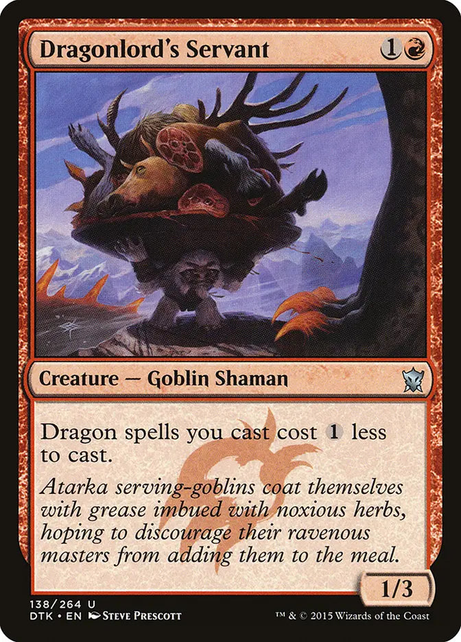 Dragonlord's Servant Dragons of Tarkir