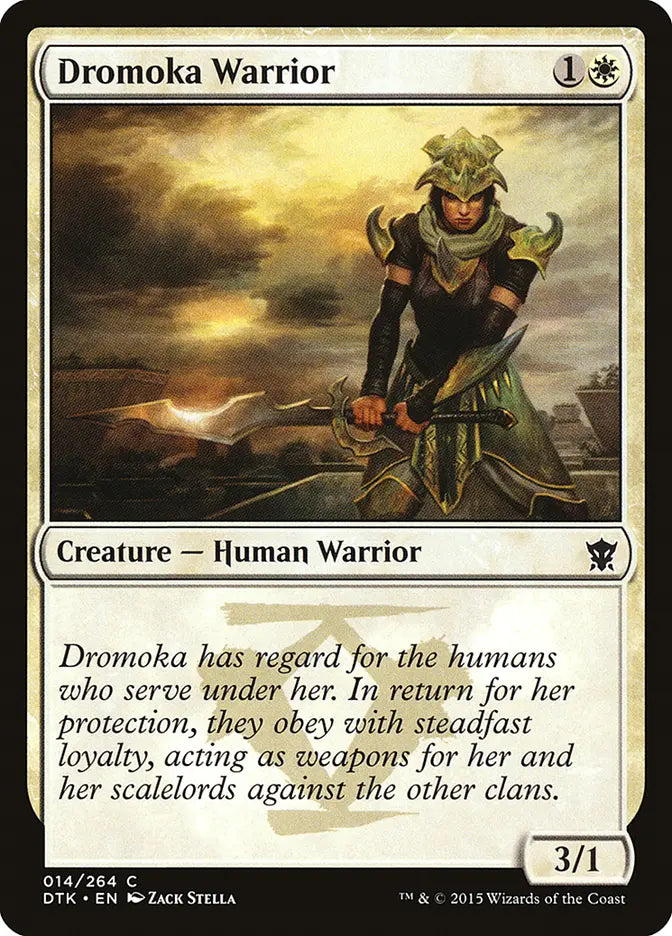 Dromoka Warrior Dragons of Tarkir