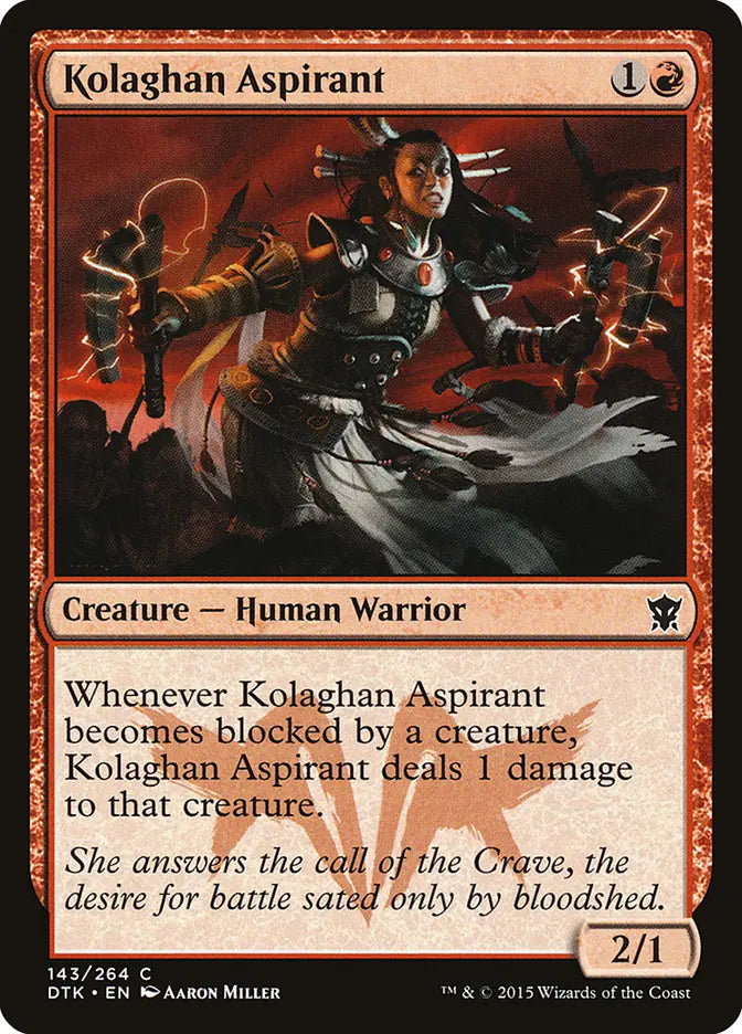 Kolaghan Aspirant Dragons of Tarkir