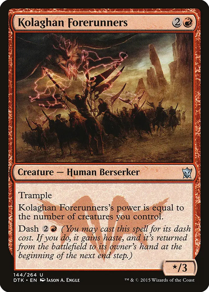 Kolaghan Forerunners Dragons of Tarkir