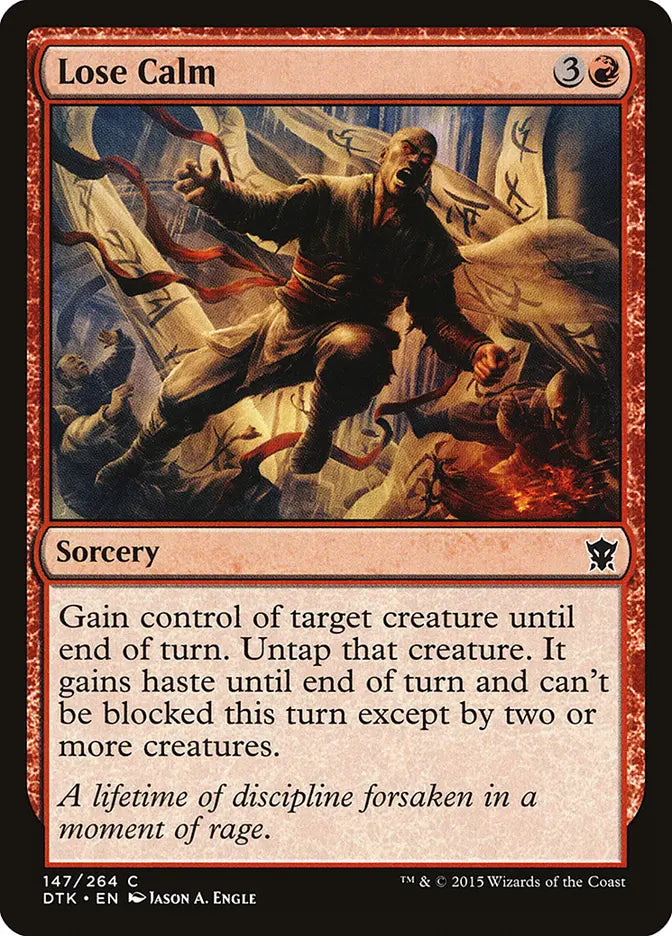 Lose Calm Dragons of Tarkir