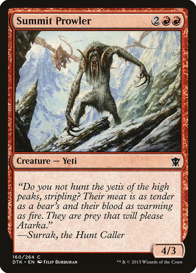 Summit Prowler Dragons of Tarkir