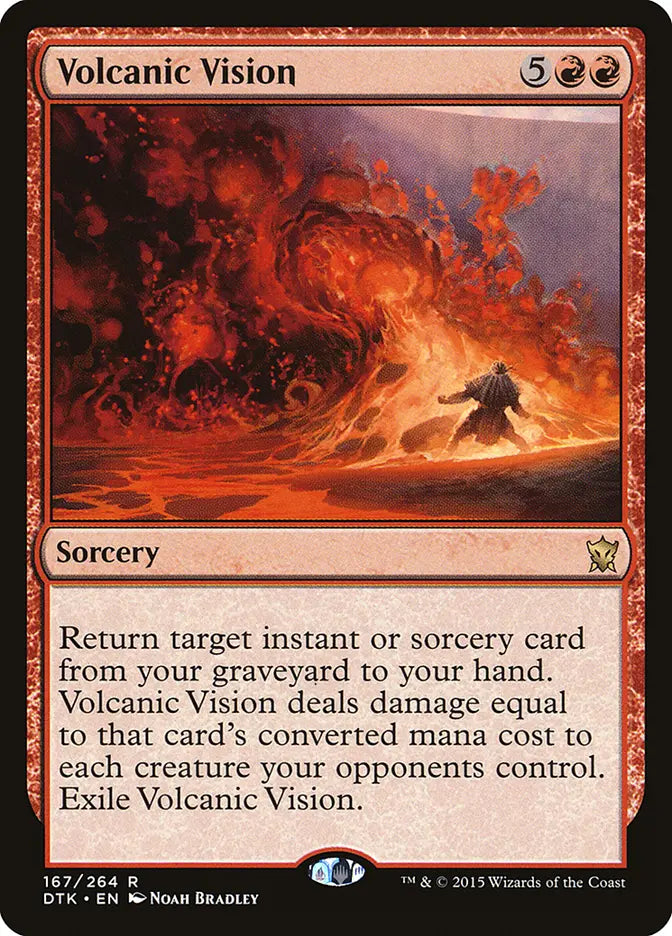 Volcanic Vision Dragons of Tarkir