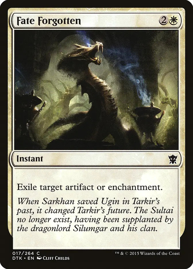 Fate Forgotten Dragons of Tarkir