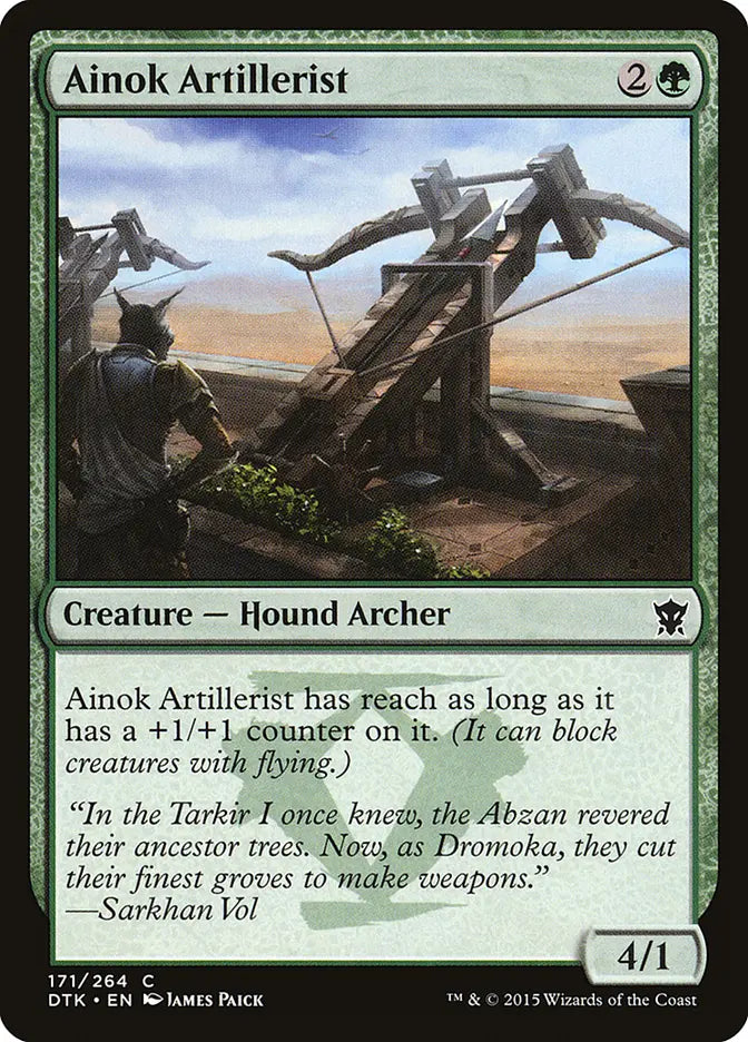 Ainok Artillerist Dragons of Tarkir