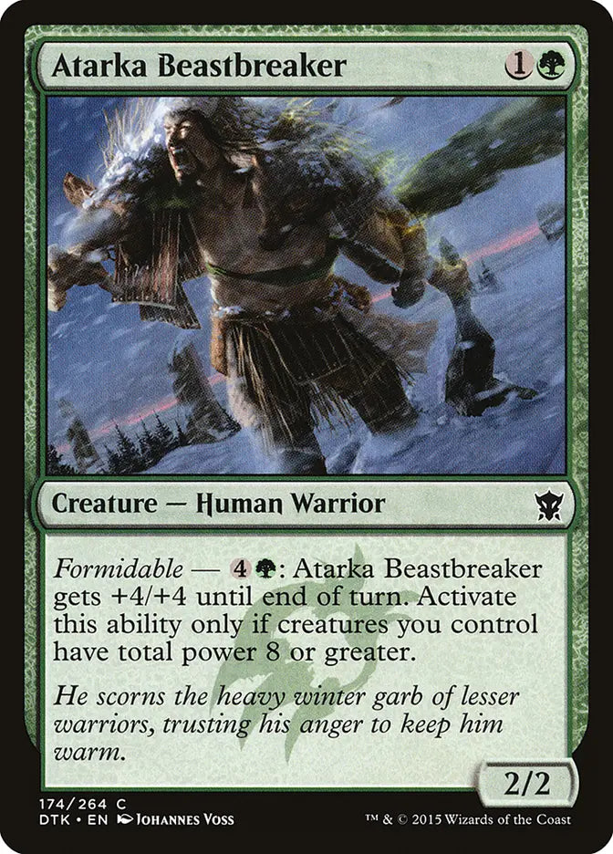 Atarka Beastbreaker Dragons of Tarkir