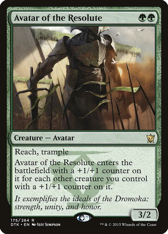 Avatar of the Resolute Dragons of Tarkir
