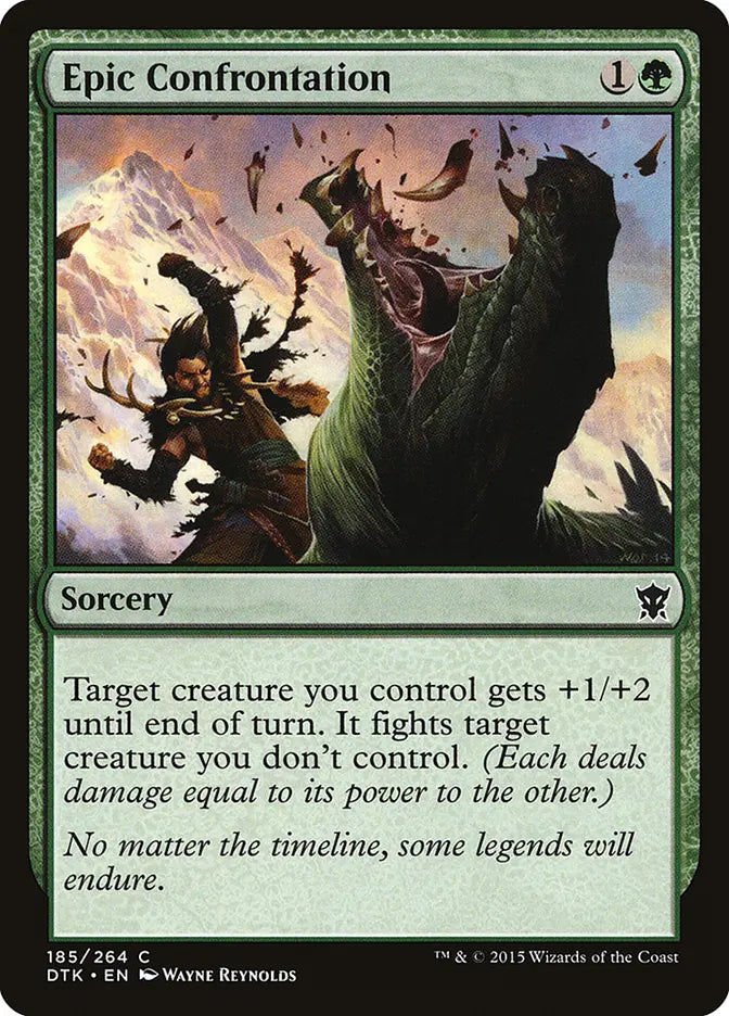 Epic Confrontation Dragons of Tarkir