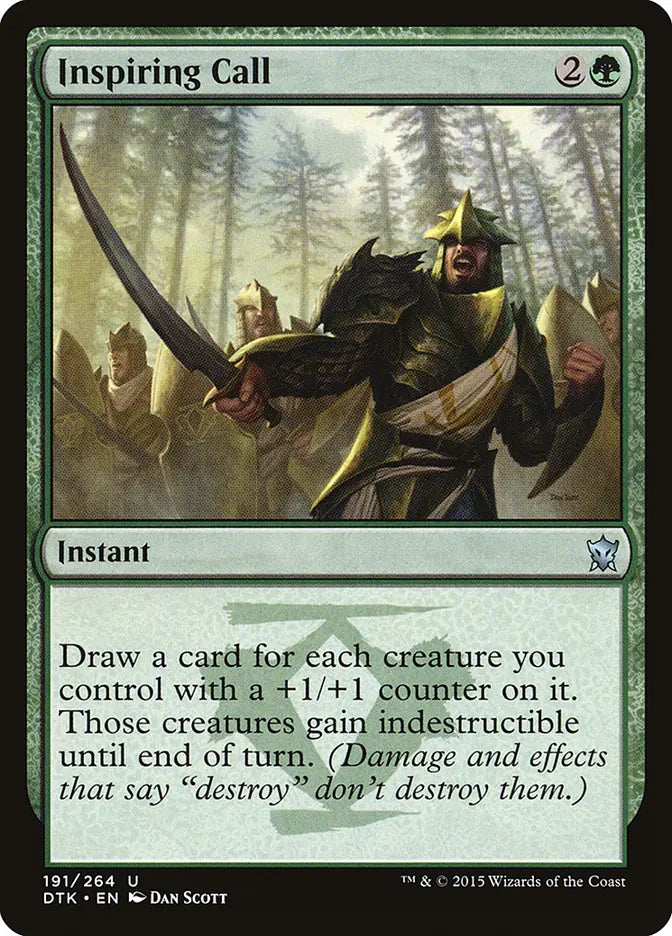 Inspiring Call Dragons of Tarkir