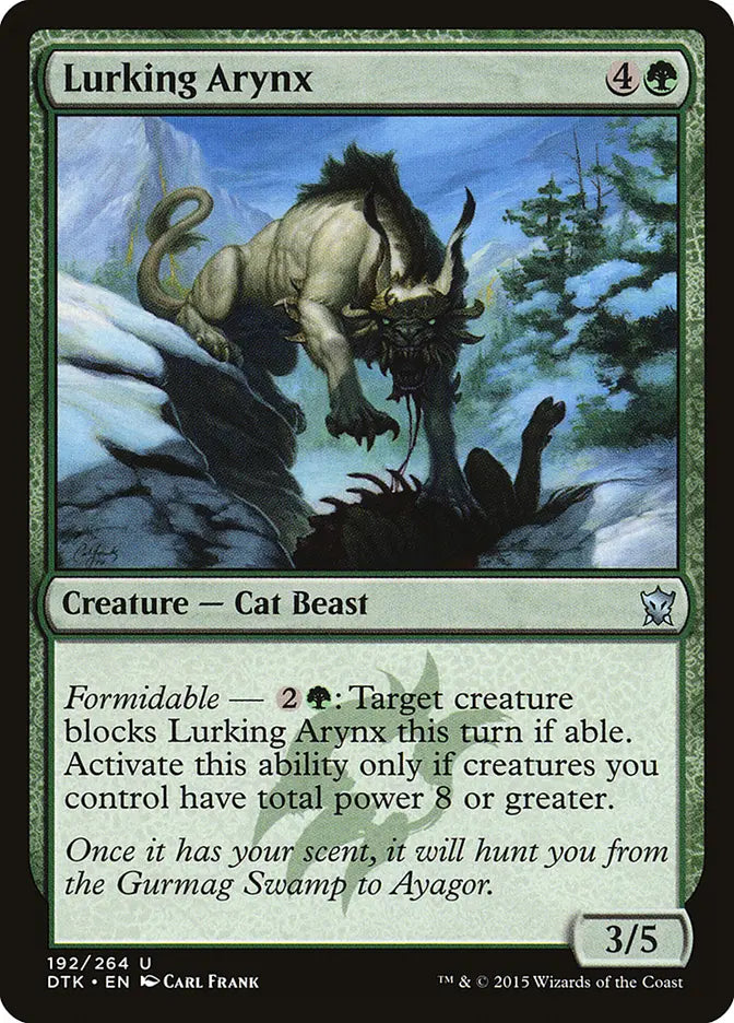 Lurking Arynx Dragons of Tarkir