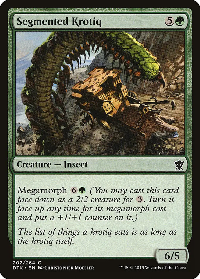 Segmented Krotiq Dragons of Tarkir