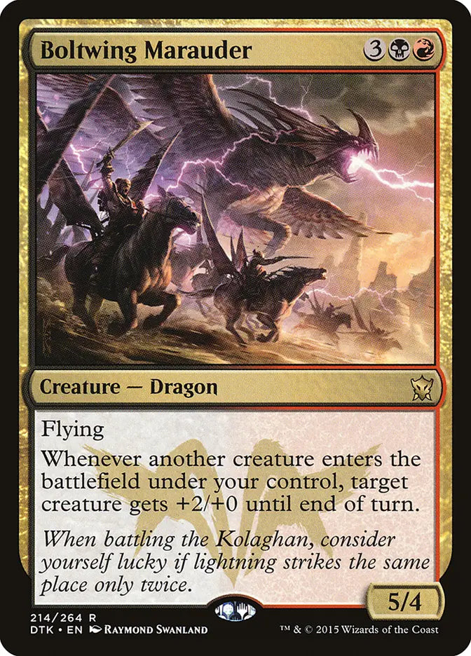 Boltwing Marauder Dragons of Tarkir