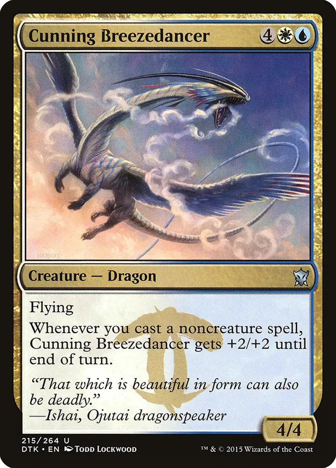 Cunning Breezedancer Dragons of Tarkir