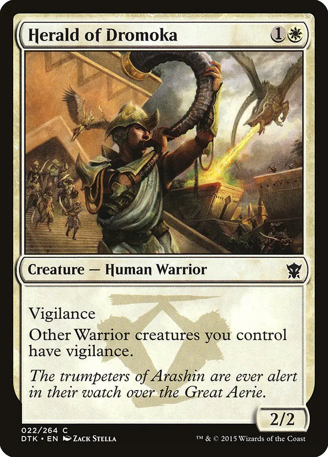 Herald of Dromoka Dragons of Tarkir