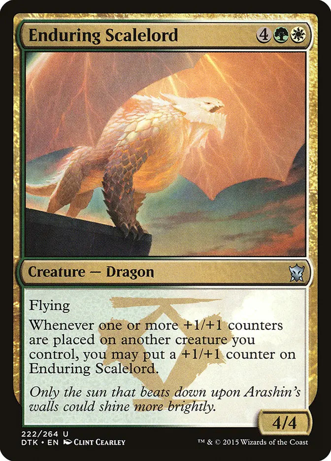 Enduring Scalelord Dragons of Tarkir