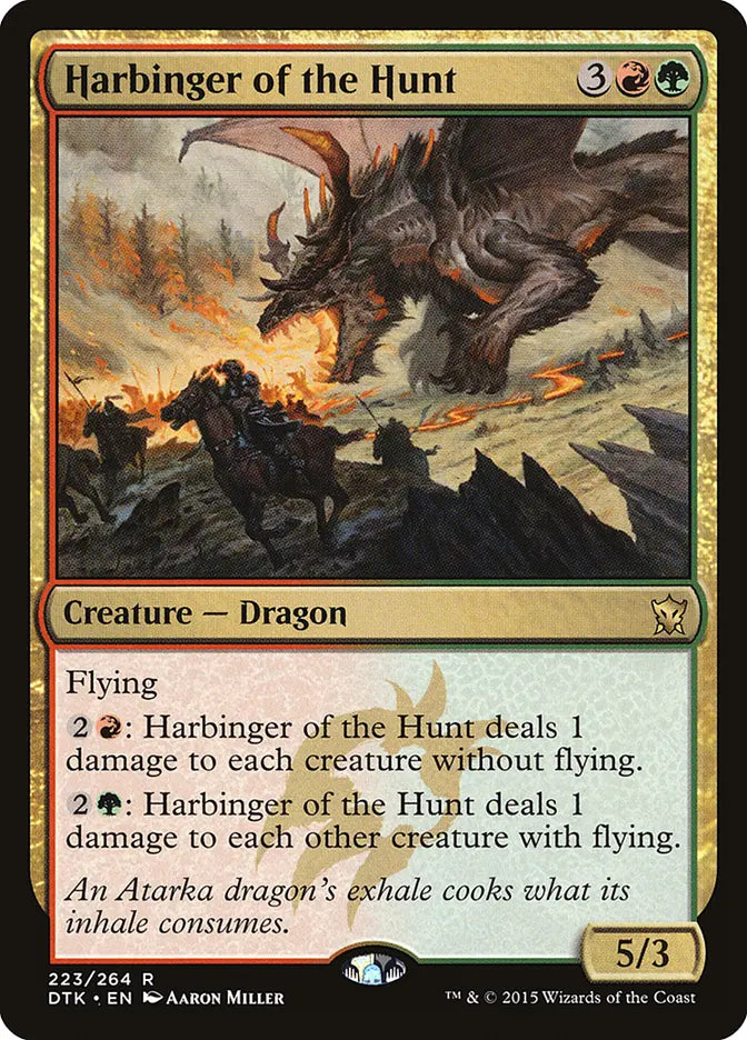 Harbinger of the Hunt Dragons of Tarkir