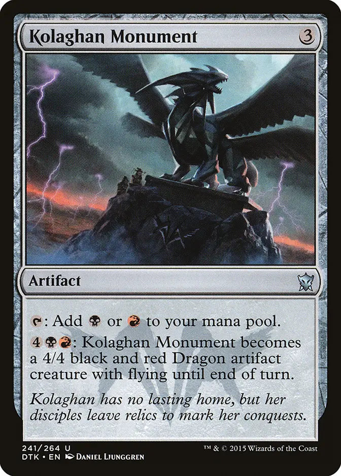 Kolaghan Monument Dragons of Tarkir