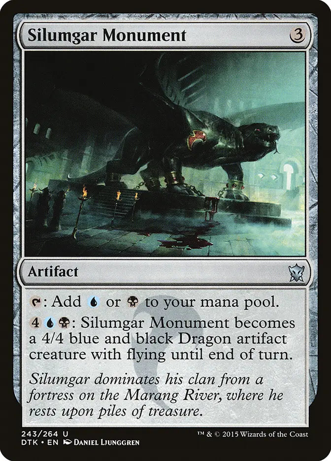 Silumgar Monument Dragons of Tarkir
