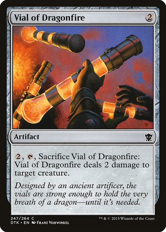 Vial of Dragonfire Dragons of Tarkir