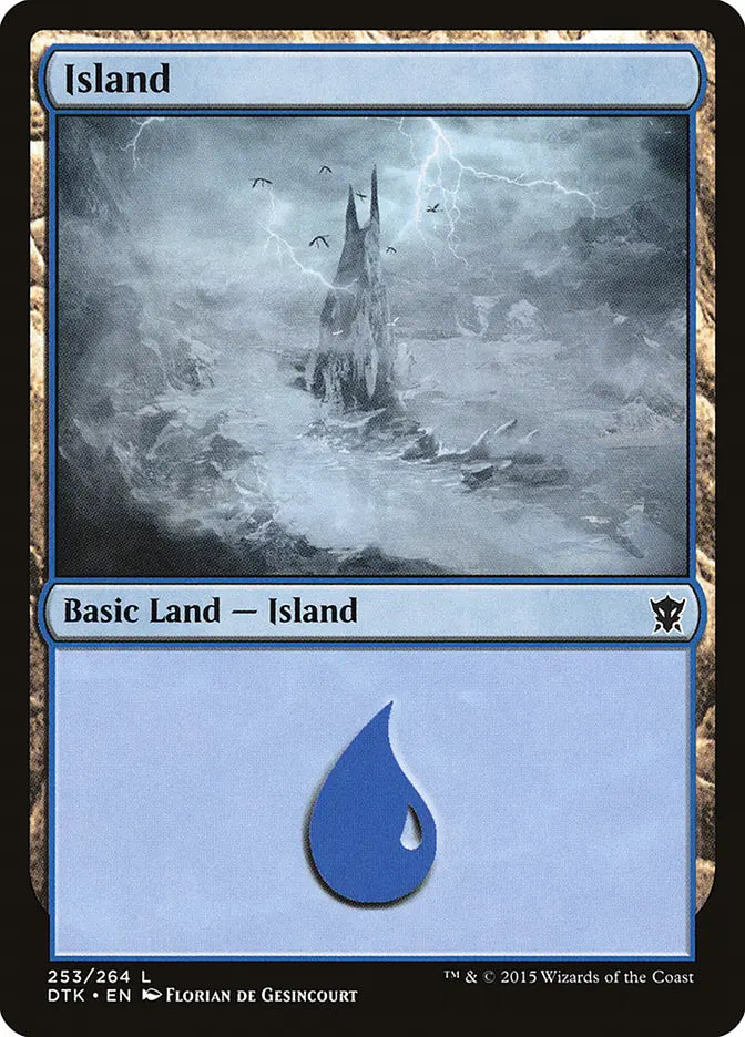 Island (253) Dragons of Tarkir