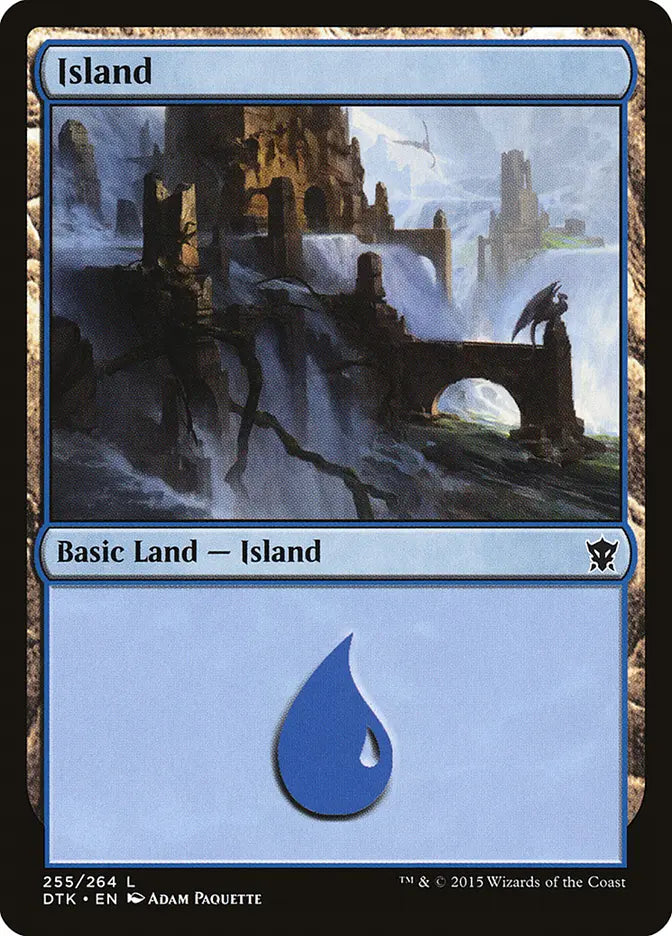 Island (255) Dragons of Tarkir