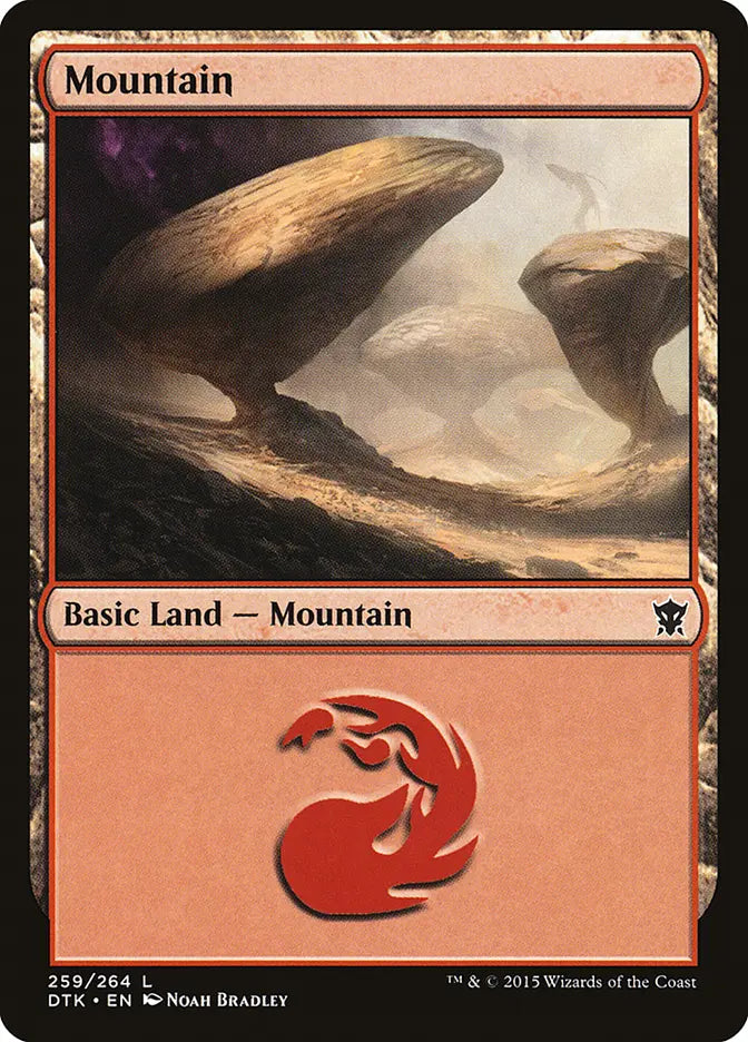 Mountain (259) Dragons of Tarkir